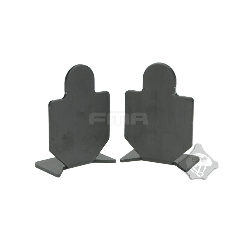 FMA Set of Aluminum Targets Type B, 6 pcs - Black