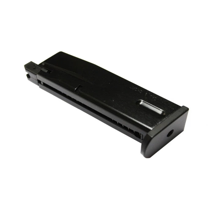 WE Gas Magazine for WE M84 Cheetah GBB 15rd- Black