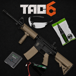 Specna Arms STARTER PACK Set SA M4A1 RIS (SA-C03 CORE™ HAL ETU™) - Tan -
