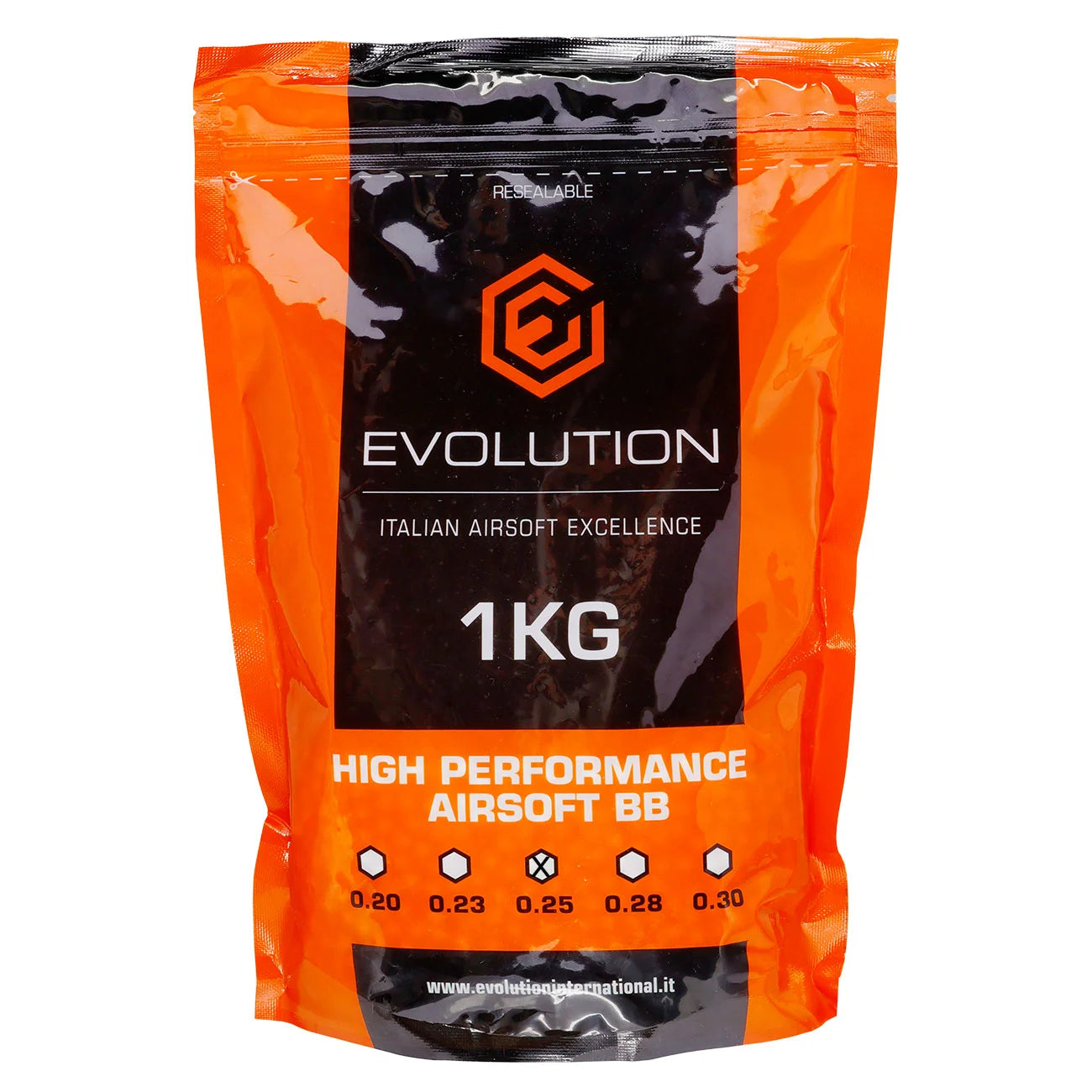 Evolution High Performance Airsoft BB 0.25g