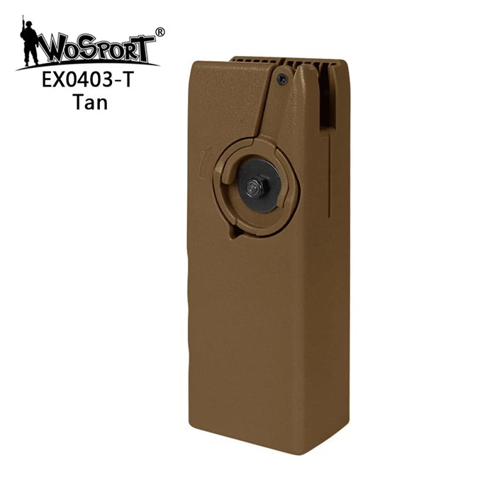 Wosport LEVER BB Speed Loader, 1000 BBs – Tan