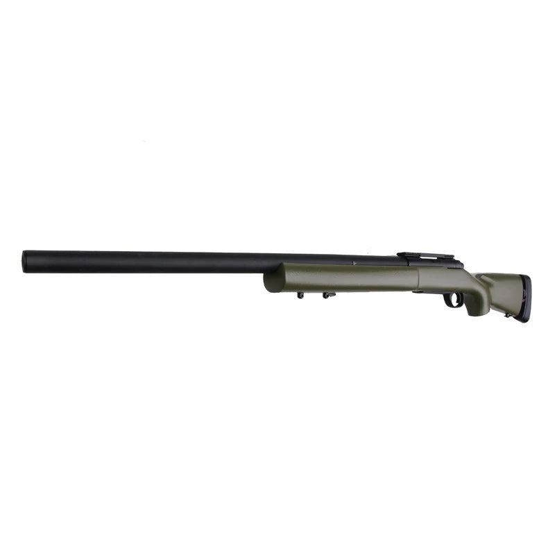 Snow Wolf US Army Style M24 Airsoft Bolt Action Scout Sniper Rifle w/ Fluted Barrel