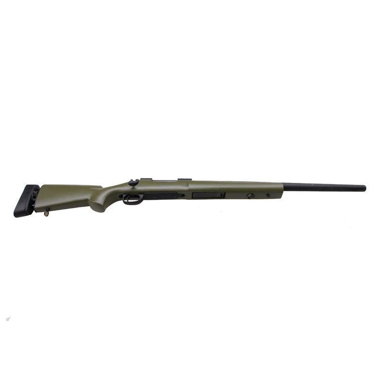 Snow Wolf US Army Style M24 Airsoft Bolt Action Scout Sniper Rifle w/ Fluted Barrel