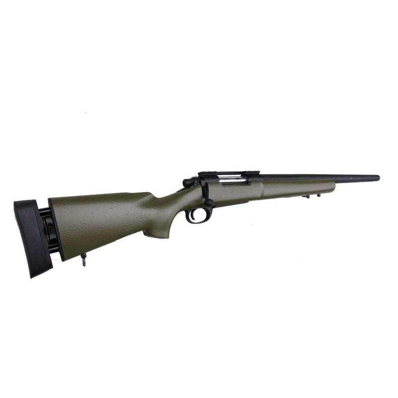 Snow Wolf US Army Style M24 Airsoft Bolt Action Scout Sniper Rifle w/ Fluted Barrel