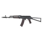 Specna Arms STARTER PACK Set SA AK-74S Gen2 (SA-J74 CORE HAL ETU) – Black / Plum