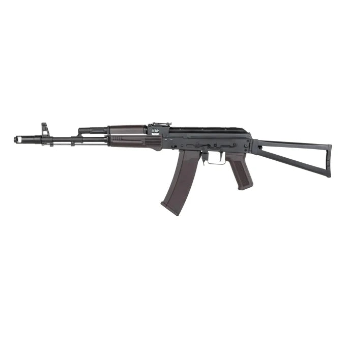 Specna Arms STARTER PACK Set SA AK-74S Gen2 (SA-J74 CORE HAL ETU) – Black / Plum