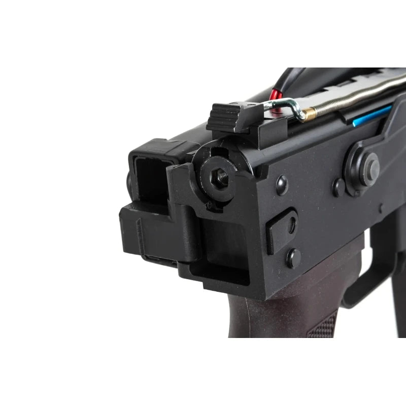 Specna Arms STARTER PACK Set SA AK-74S Gen2 (SA-J74 CORE HAL ETU) – Black / Plum