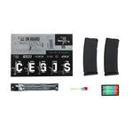 Specna Arms STARTER PACK set SA M4 Keymod Gen2 (SA-C09 CORE HAL ETU) - Black