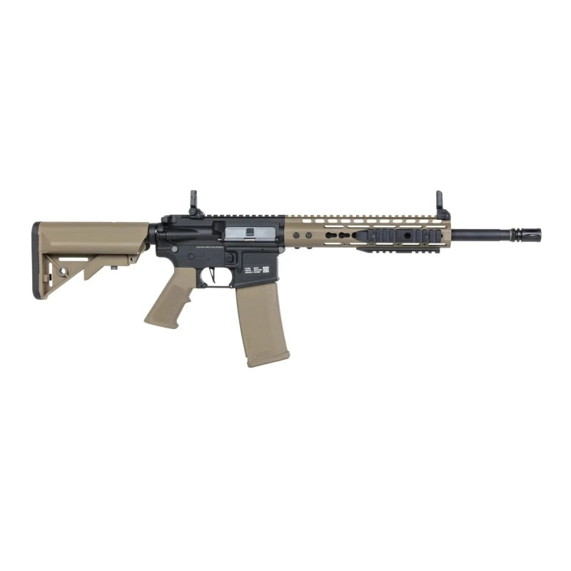 Specna Arms STARTER PACK set SA M4 Keymod Gen2 (SA-C09 CORE HAL ETU) - Black / Tan