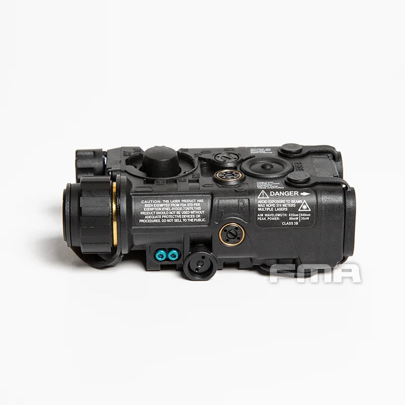 LAB PEQ-NGAL illuminator and red / IR laser module - black