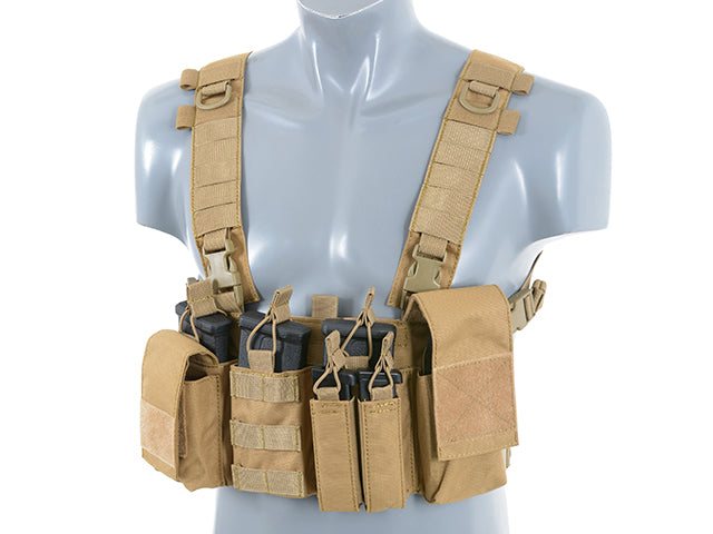 8Fields Buckle Up Chest Rig V3 - Coyote