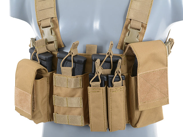 8Fields Buckle Up Chest Rig V3 - Coyote