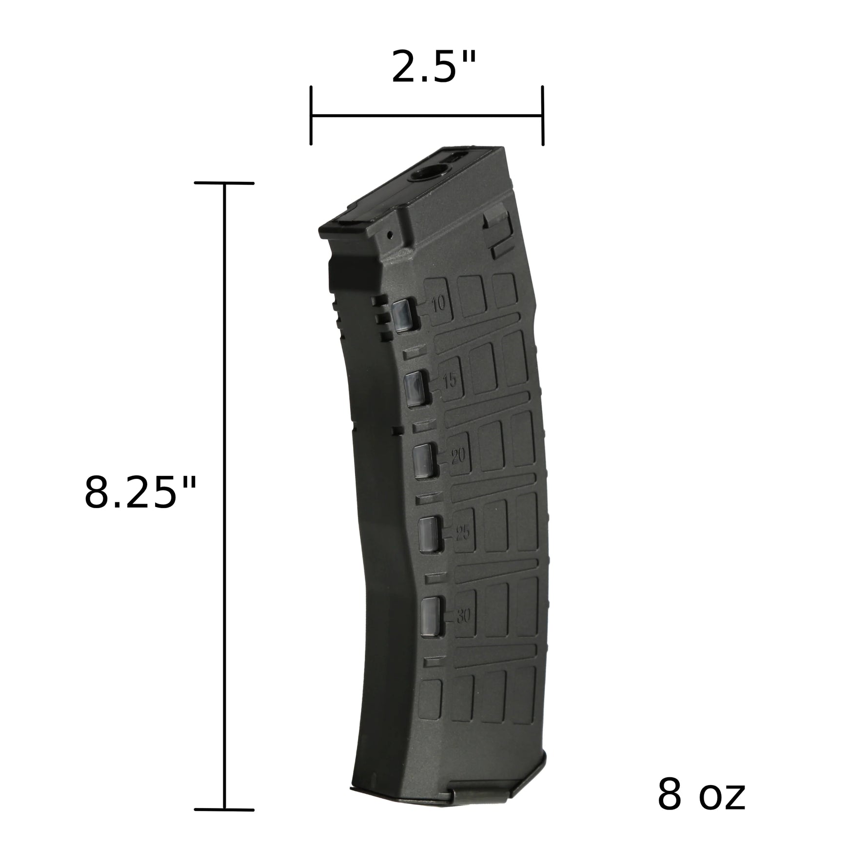 Arcturus Mid-Cap Magazine EMM AK12 30/135 BBs Black