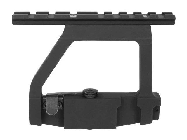 Side mount rail for AK and SVD