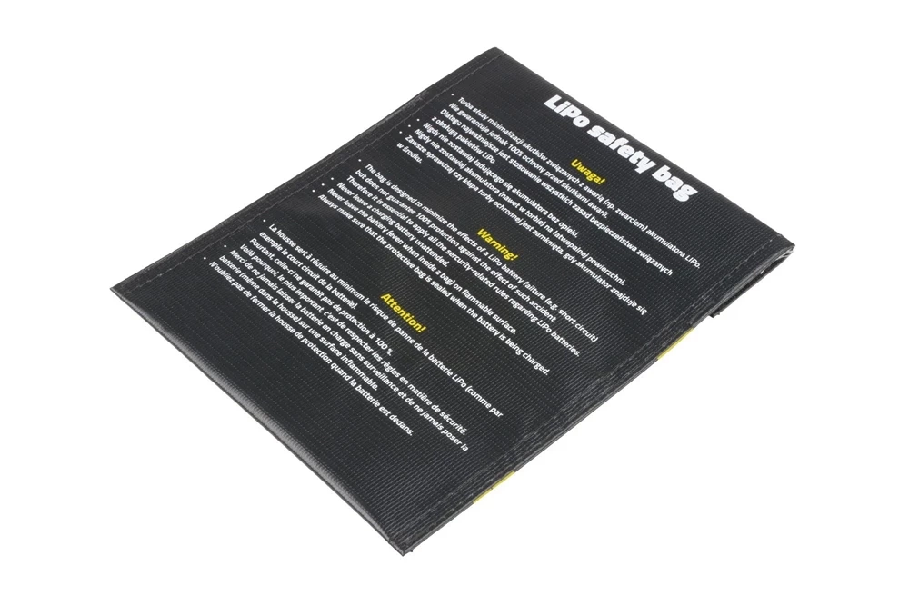 Electro River - Li-Po Battery Protection Bag - Black / Yellow