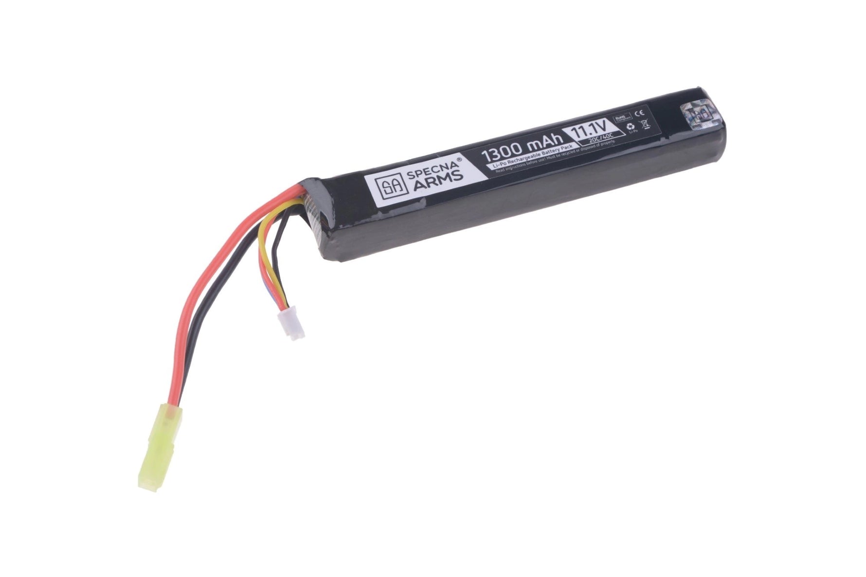 Specna Arms LiPo 11,1V 1300mAh 20/40C Battery