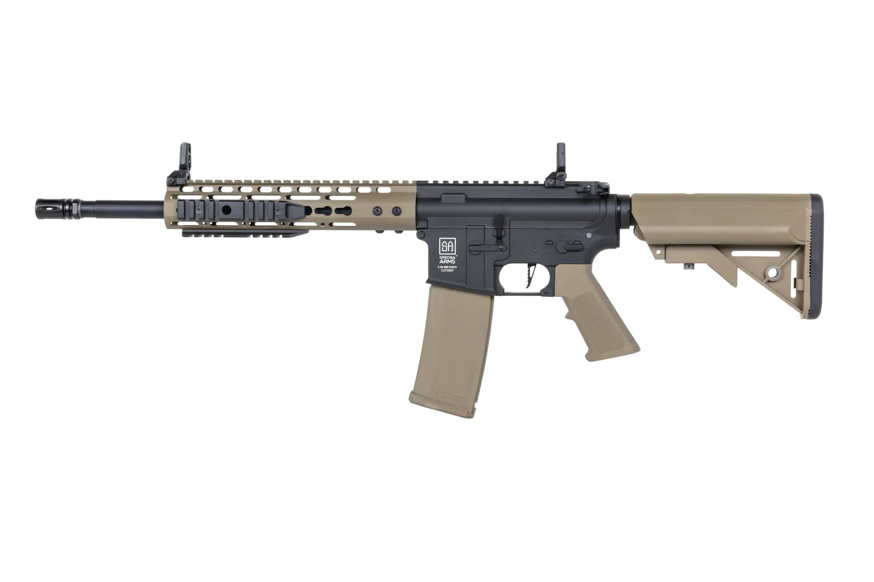 Specna Arms M4 Keymod Gen2 Airsoft Rifle (SA-C09 CORE™ HAL ETU™) -Tan -