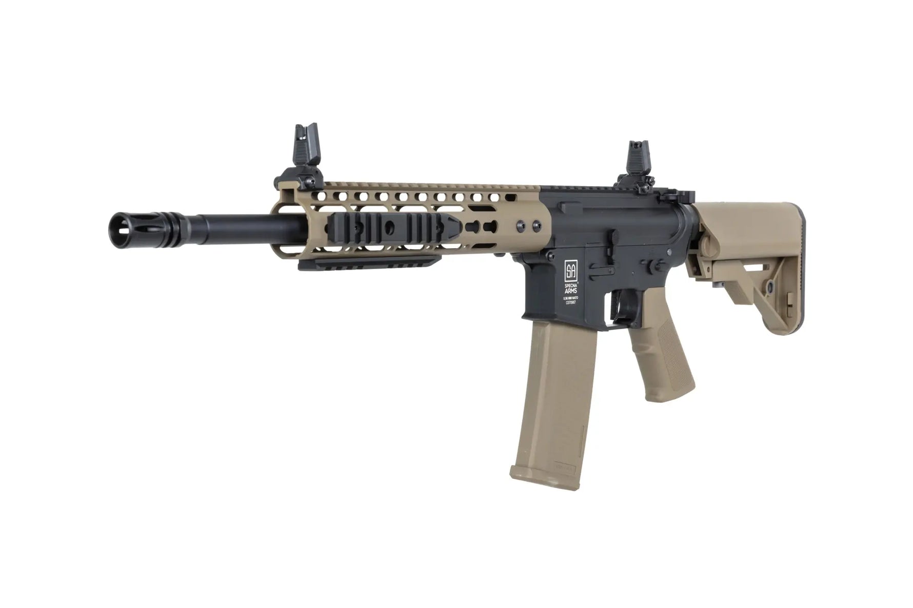 Specna Arms M4 Keymod Gen2 Airsoft Rifle (SA-C09 CORE™ HAL ETU™) -Tan -