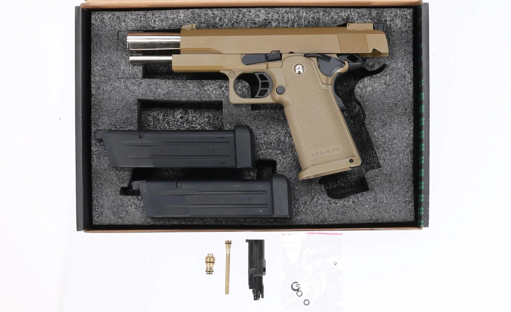 Specna Arms Hi-Capa SA-VGP04 VAPOR™ GBB Pistol – Tan