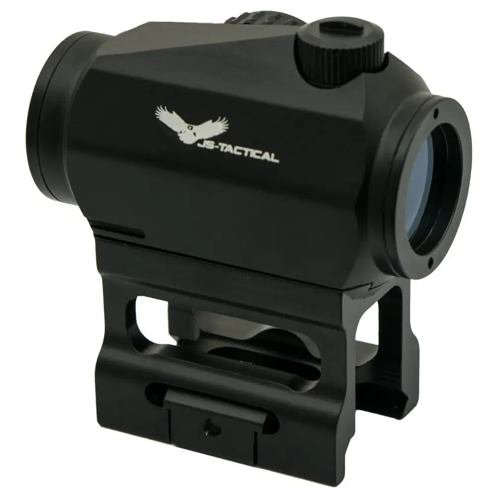 JS-TACTICAL RED DOT BLACK T1 STYLE WITH HIGH AND LOW MOUNT