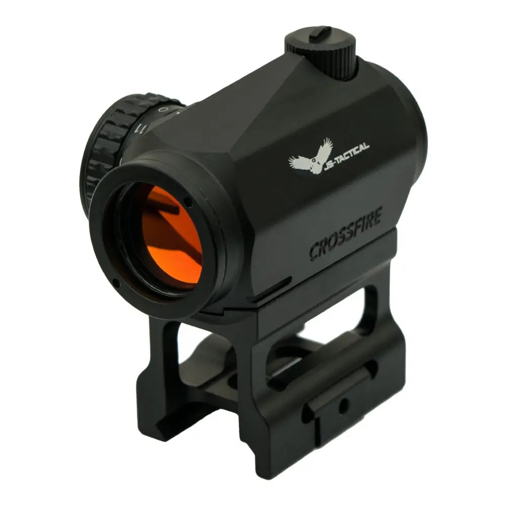 JS-TACTICAL RED DOT BLACK T1 STYLE WITH HIGH AND LOW MOUNT