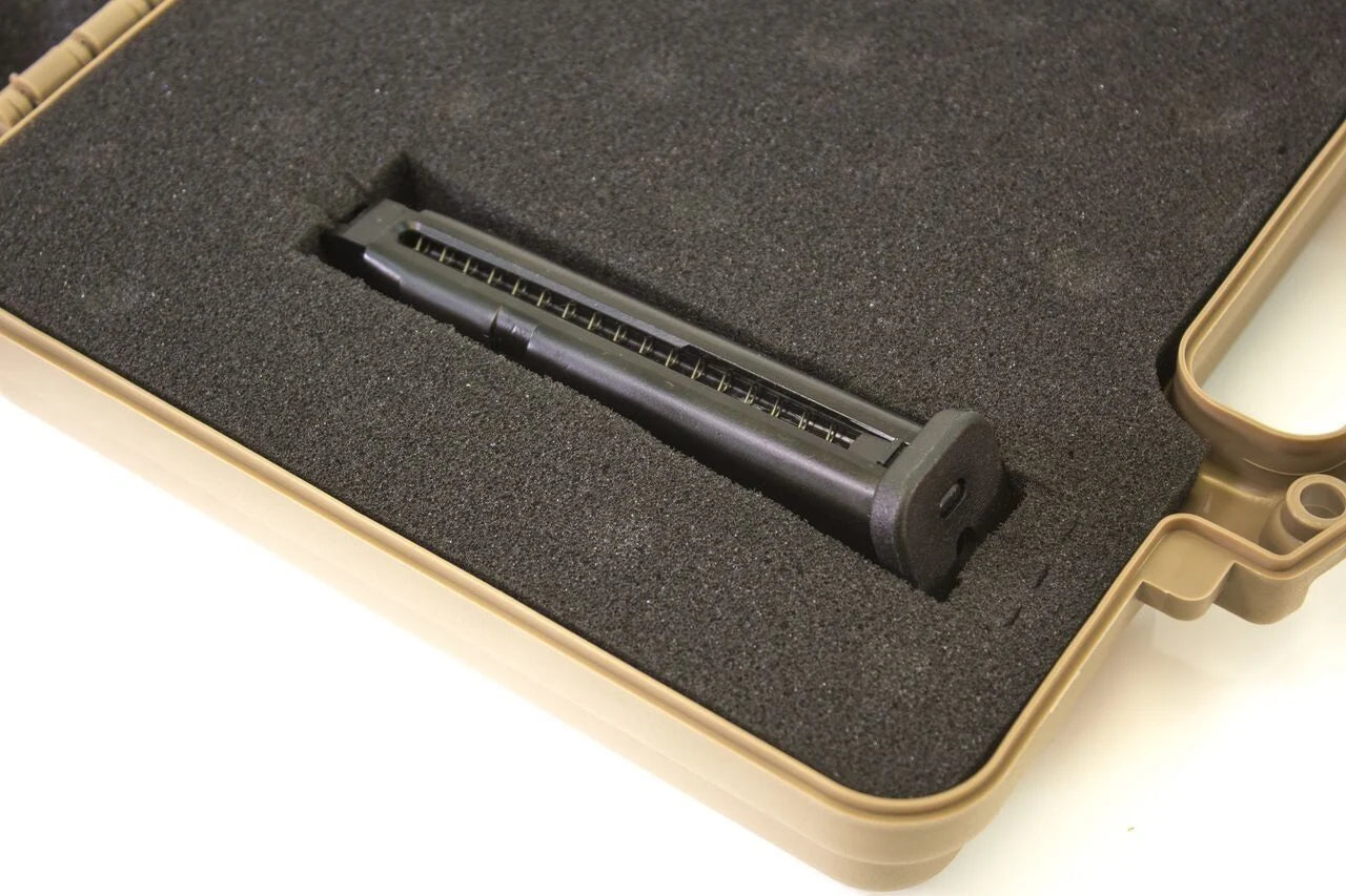 Nuprol  Pistol Small Hard Case - Green (PNP Foam)