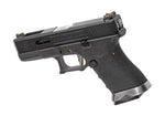 G-Force 19 BK Silver Barrel Metal Version GBB - Black