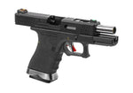 G-Force 19 BK Silver Barrel Metal Version GBB - Black