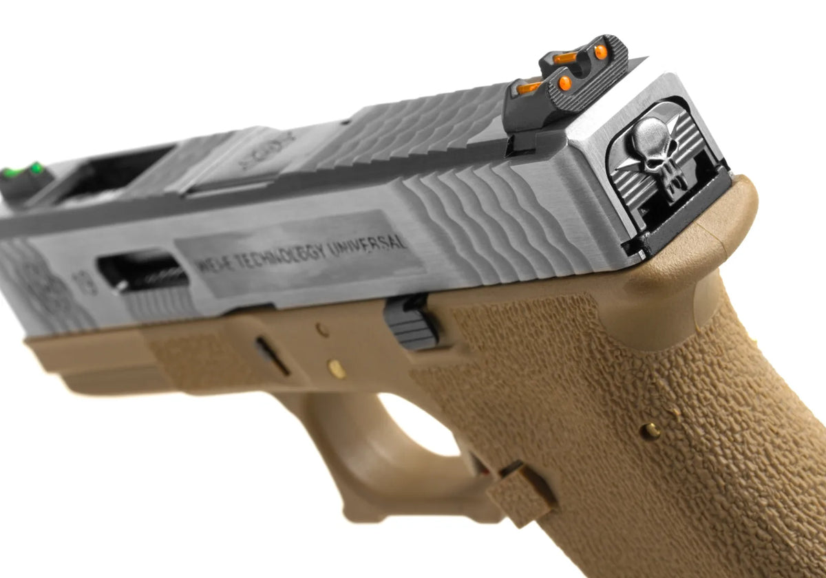 G-Force 19 SV Silver Barrel Metal Version GBB - Desert