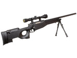 Airsoft sniper L96 (MB01C) + scope + bipod - black