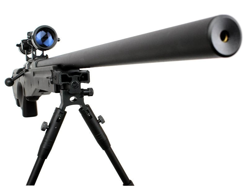 Airsoft sniper L96 (MB01C) + scope + bipod - black