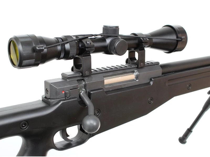 Airsoft sniper L96 (MB01C) + scope + bipod - black